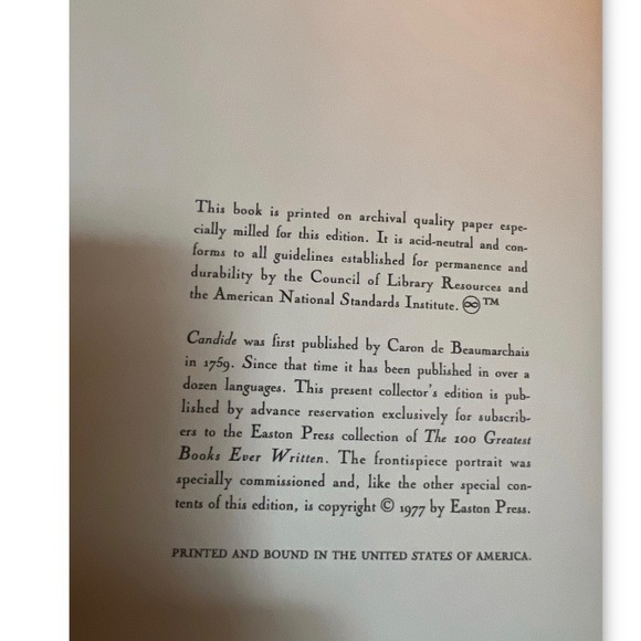 Candide or Optimism by Voltaire - Picture 7 of 7